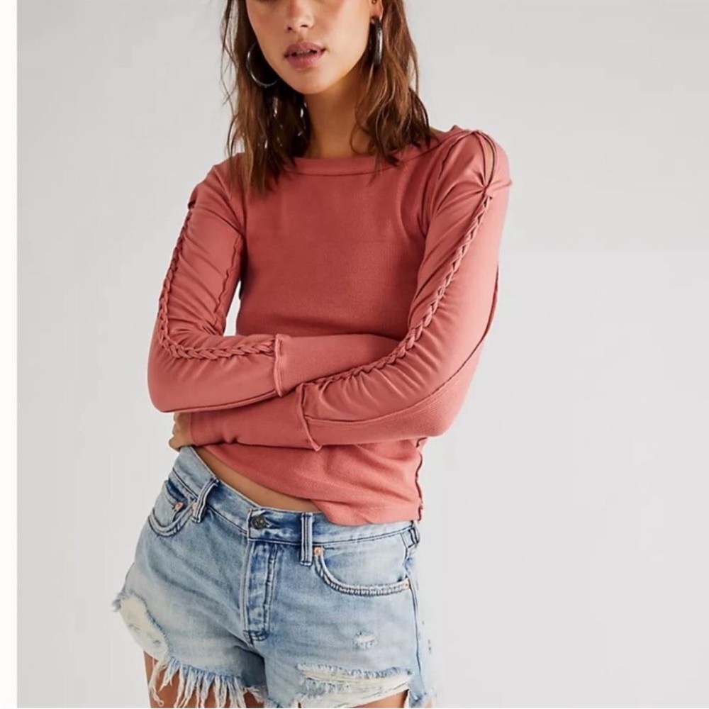 Free People daisy chain long sleeve thermal